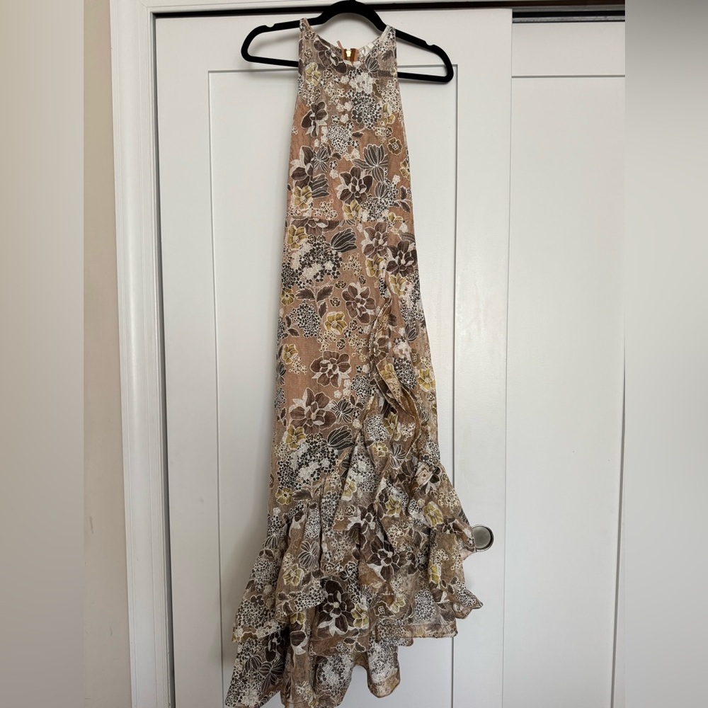 XS - Sicilia Ruffle Dress in Multi - Bronx and Banco